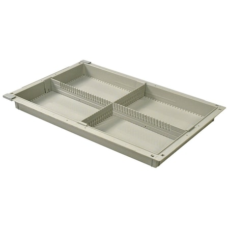 Harloff 2 in Tray for MedStor Max Cabinets, One Short and One Long Divider 81030-5